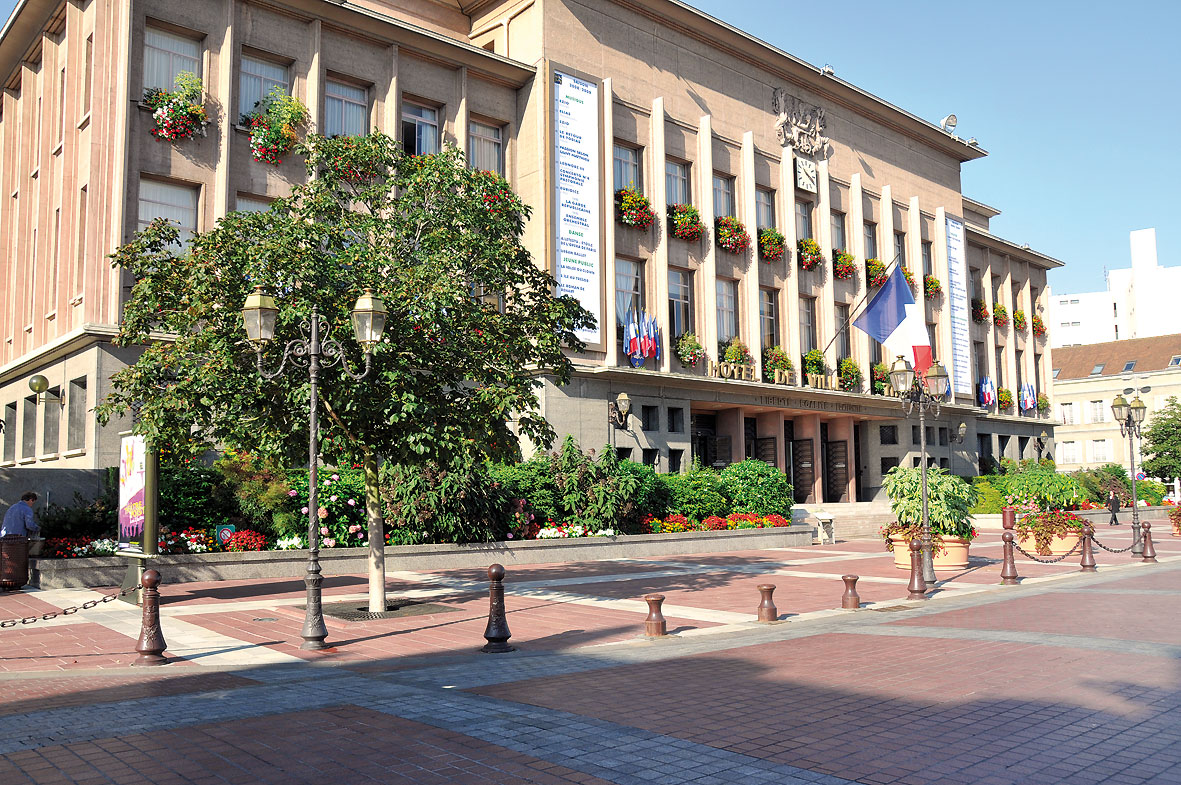 hôtel de ville vu de l'extérieur